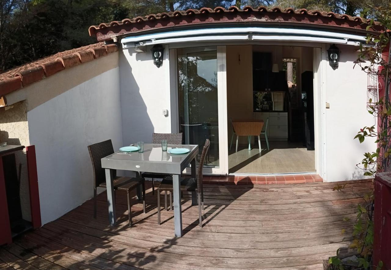 Petite Maison Au Calme - Piscine En Copropriete, Terrasse, Mer, Clim Vallauris Exterior foto